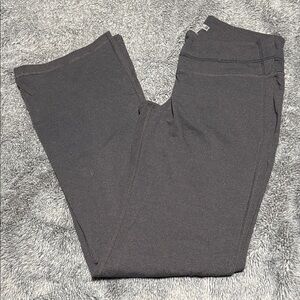 Roots grey boot cut yoga pants